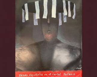 Temas Espaoles en el cartel Polaco Stasys Eidrigevicius Poster