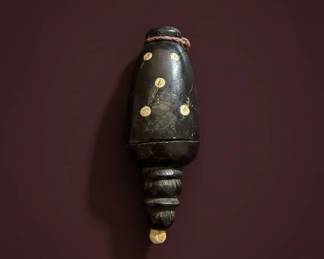 Antique Wooden Plumb Bob with String second image
