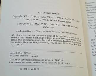 Collected Poems of Edna St. Vincent Millay fourth image