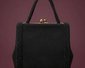 Walborg Made in Belgium by hand Beaded Handbag second image