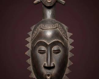 Baule or Yaure Tribal Mask