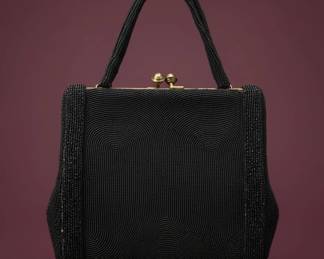 Walborg Made in Belgium by hand Beaded Handbag second image