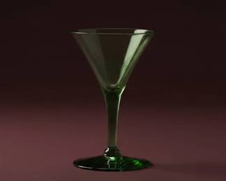 Set of Colored Martini Glasses second image