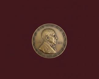 James Whitcomb Riley Centennial Medal MACO signed