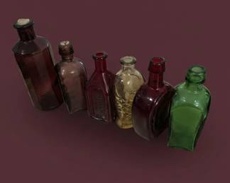 Antique Medicine Bottles Collection