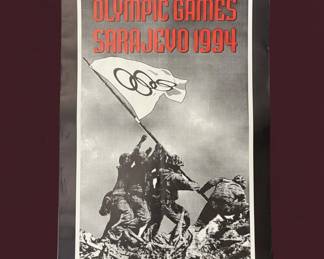 Sarajevo Winter Olympics Poster