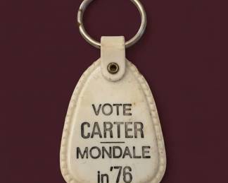 Jimmy Carter and Walter Mondale Vote Carter Mondale in Keychain second image