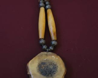 Native American Style Thunderbird Pendant Necklace second image