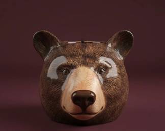 Quail Ceramics Black Bear Jug