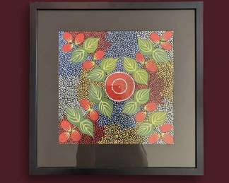 Australian Aboriginal Dot Painting by Marie Ryder