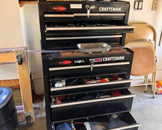 Craftsman tool box & tools