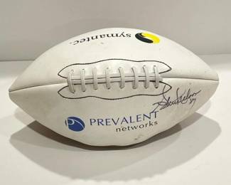 162 promotionalfootballautographedbystev