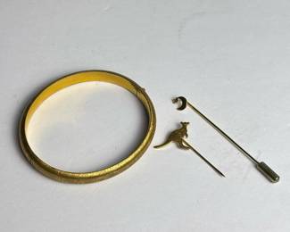 220 vintagedanecraft12kgoldfilledbangle