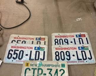 254 washingtonnewhampshirelicenseplates