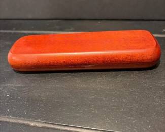 192 polishedwoodendoublepencasehingedr