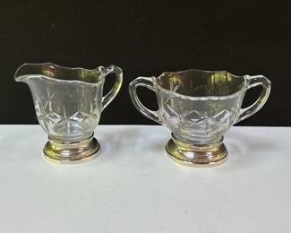083 sterlingsilverbasecutcrystalcreamer