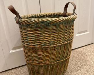 278 largevintagewickergatheringbasket