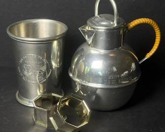 239 camelotpewterengravedtankardcreamer