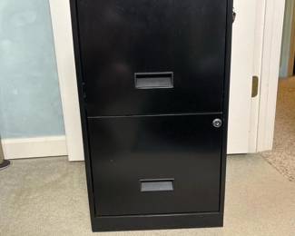 113 black2drawerverticalmetalfilingcab