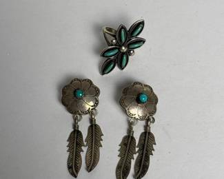 020 turquoiseclusterringdreamcatcherfeat