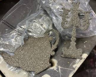 363 3glitterteapotornamentsand8glitter
