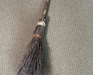 078 handmadetwigbroomwithnaturalwoodha
