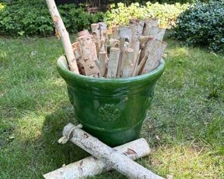 409 decorativebirchlogsbundleingreence