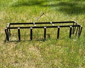 098 vintagewroughtironwindowboxplanter