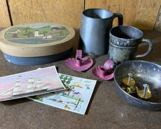 343 paintedshakerboxcupspostcardsdrawer
