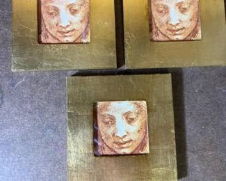352 italiangoldleafrenaissanceframedfac