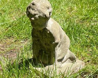 269 kneelingchildstonegardenstatueweath