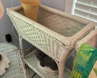 Wicker planter