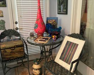 Wrought Iron Bistro Set