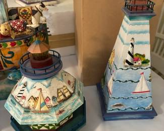 Jim Shore Lighthouses
