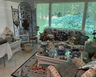 Wicker furniture set