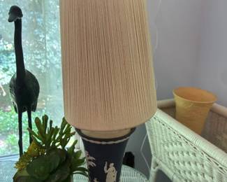 Wedgwood Jasperware lamp