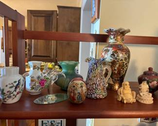 Asian vases and decor, Murano glass pitcher
