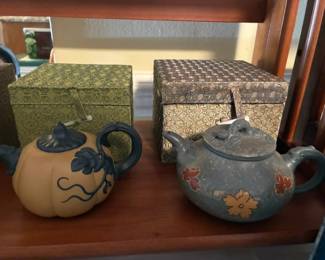 Decorative teapots
