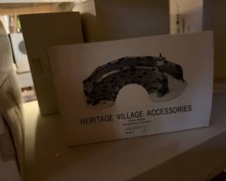 Lots of Dept 56 Christmas Village