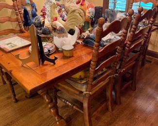 Pine Table and Chairs