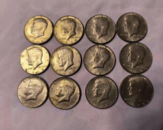 1968 Kennedy halves