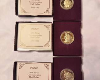 1982 George Washington proofs 