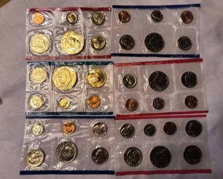 Assorted proof sets 