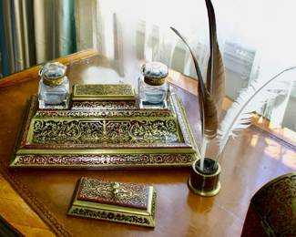 Incredible antique boulle Ecrir