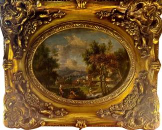 English School Oil Painting