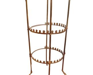 Three Tier Guerdirion Hoof Foot Table