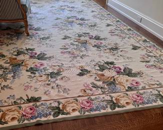 Needlepoint Stark rug
