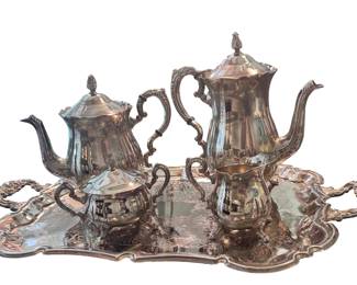 Silver Plate Tea and Coffee set
