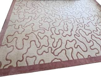 Custom wool rug