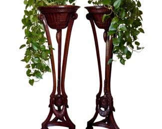 Mahogany Planters